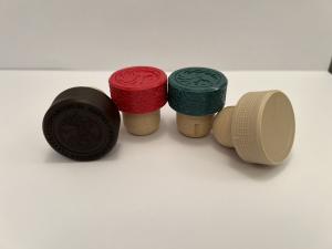 Cap made of heavy plastic, color in mass
